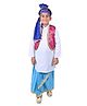 Itsmycostume Punjabi Regional Costume Set - Firozi