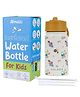 Solara Insulated Water Bottle, Construction - 450ml | BPA free, Leak- Proof | Ideal for School and Travel - White & Beige