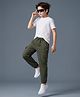 Pine Active Woven Ultra Light Performance Full Length Solid Cargo Pant -  Charcoal Grey