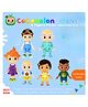 YAMAMA Cocomelon Family & Friends Character Figures Toys for Kids, Cocomelon Popular Catoon Character 6 Figures Collection Packs for Kids - Multicolor