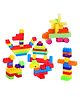 FunBlast Building Blocks Toy with Wheel for Kids  30 Pcs Building Blocks (Multicolor)