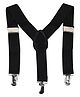 Kid-O-World Solid Suspenders - Black
