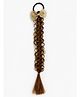 ZQBIEE Bow Applique Detailed Braid Hair Extension - Brown