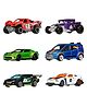 Hot Wheels LGNDS Die Cast Free Wheel Toy Car Pack of 6 - Multicolor