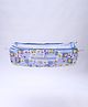 Mothertouch Indo Baby Cradle Cover Bear Print - Light Blue