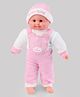 KiddyBuddy 42.5 cm Happy Laughing Baba Doll Toy Big - Pink