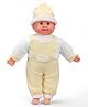 KiddyBuddy 42.5 cm Happy Laughing Baba Doll Toy Big- Yellow