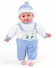 Kiddybuddy Happy Laughing baba doll Toy for Kids (Small)-Blue