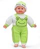 Kiddybuddy Happy Laughing baba doll Toy for Kids (Small)-Green