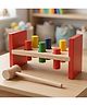 Kids Mandi Wooden Hammer and Peg Toy for Kids  Montessori Pounding Bench with Colorful Pegs, Educational Toddler Toy for Fine Motor Skills, Hand-Eye Coordination & Preschool Learning Game Set