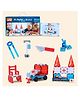 Mr. Blox Mr Magmax X Brix - Hospital - 22 Tiles + 480 Brix Multicolore