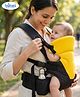 Bubzii 9-in-1 Multi-Way Baby Carrier with Padded Head Support and Cool Air Mesh, Side Storage, Blue| Even Weight Distribution Waist and Shoulder Paded straps Breathable Mesh Fabric Sturdy Waist Belt