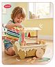 Aditi Toys Play Dough Ice Cream Maker Set, Safe Non-Toxic Wooden Ice Cream Cart Toy with Clay Machine for Kids 3Y+, Montessori Pretend Play Toy Cafe, Learning Gift Ice Cream Toys for Girls & Boys