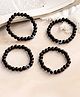 TEMPUS STUDIO Pack of 4 Evil Eye Beaded Bracelets for Girls and Women | 4 Pcs of Evil Eye Nazariya Bracelets