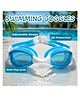 Elecart Kids Swimming Goggles with Ear Plugs, No Leak Anti-Fog UV Protection Swim Goggles with Adjustable Strap, Soft Silicone Swimming Goggles for Toddlers, Kids, Boys & Girls (Pack 1 Random Colour)