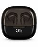 OlivLife NERO True Wireless Earbuds, Bluetooth 6.0 in-Ear Headphones with ENC Mic, 14H Playtime, Deep Bass, Premium Sound, Type-C Fast Charging Case, Ultra-Light Design,Grey