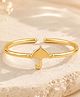 LA BELLE VIE Gold Plated Adjustable Umbrella Ring -Golden