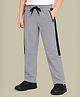 CHILINS Knit Side Taped Pants - Grey