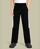 CHILINS Knit Side Taped Pants - Black