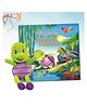 Friends Forever Story Book with Premium Purple Turtle Plush Soft Toy for Kids Illustrated Early Learning Bedtime Story Book for Kids Ages 4 to 6 Year - English