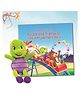 Purple and Friends at the Amusement Park to Story Book with Premium Purple Turtle Plush Soft Toy for Kids Illustrated Early Learning Bedtime Story Book for Kids Ages 4 to 6 Year - English