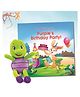 Purple's Birthday Party to Story Book with Premium Purple Turtle Plush Soft Toy for Kids Illustrated Early Learning Bedtime Story Book for Kids Ages 4 to 6 Year - English