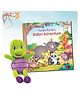 Safari Adventure to Story Book with Premium Purple Turtle Plush Soft Toy for Kids Illustrated Early Learning Bedtime Story Book for Kids Ages 4 to 6 Year - English