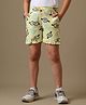 Kidsville Knit Despicable Me Featuring Minions Printed Shorts - Yellow