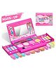 Kidology Kids Makeup Kit for Girls, Unicorn Princess Pretend Play Beauty Set with Washable Cosmetics & Laptop Makeup Case