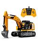 NEGOCIO Mini RC Excavator Toy for Kids 6+ | Multicolour | 3-in-1 RC Construction Vehicle with Alloy Bucket, Rock Breaker & Grapple - PACK OF 1 - COLOR MAY VARY