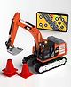 NEGOCIO Mini Alloy RC Excavator-Auto Demo 2.4G Control Light Sound Speed Adjustment Obstacle Barrier Charger Almost Ready - PACK OF 1 - COLOR MAY VARY