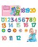 NEGOCIO Magnetic Numbers for Classroom | Fridge Magnets with Numbers, Educational Division Multiplication Number Blocks, Whiteboard Toys, Fridge - PACK OF 1 - COLOR MAY VARY
