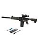 NEGOCIO Rechargeble Realistic Gun Blaster with Scope, 10 Foam Darts,Semi-Auto,Electric,Sniper. Foam Dart Blaster - PACK OF 1 - COLOR MAY VARY