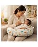 Fareto Baby Feeding Pillow with Detachable Cover Breast Feeding - Green