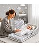 Fareto Baby Travel Friendly for Kids Portable Baby Comfortable Cushioning - Grey Ship