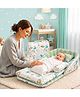 Fareto Baby Travel Friendly for Kids Portable Baby Comfortable Cushioning - Green