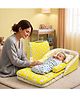 Fareto Baby Travel Friendly for Kids Portable Baby Comfortable Cushioning - Yellow ship