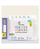 R for Rabbit Feather Diaper Tape Style Large -  46 Pieces