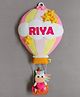 Kraft Affaires Personalized felt Unicorn in hot air balloon wall décor