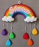 Kraft Affaires Personalized Felt Rainbow Name room décor - Multi color
