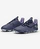 DECATHLON Kipsta Distorted Checked Lace Up Football Shoes - Blue