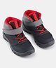 DECATHLON Quechua MH100 Mesh Detailed Abstract Design & Colour Blocked Velcro Closure Shoes - Grey