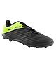 DECATHLON Kipsta 100 Colour Blocked Lace Up Football Shoes - Black