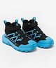 DECATHLON Quechua Abstract Design Colour Blocked Velcro Closure Shoes - Blue