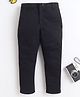 BAATCHEET Cottton Woven Solid Trousers - Black