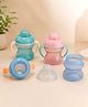 COZY VIBES 200ml Bottle-to-Soft Spout Sippy Cup Non-Drip Standard Neck Baby Bottle BPA Free And NonToxic - PACK OF 1 - COLOR MAY VARY