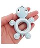 COZY VIBES 100% Food Grade Silicone Cute Turtle Shape Baby Silicone Teether - PACK OF 1 - COLOR MAY VARY