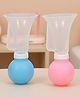 COZY VIBES Simple Manual Breast Pump Portable Breast Milk Collector for Maternity & Baby Feeding - PACK OF 1 - COLOR MAY VARY