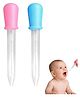 COZY VIBES Liquid Dropper Food Grade Silicone & Plastic Transfer Pipette, Clear Measurement Scale, Easy Clean - PACK OF 1 - COLOR MAY VARY