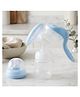 COZY VIBES Portable Manual Breast Pump With Nipple - Hand-Powered, Lightweight, Quiet (0% BPA) - PACK OF 1 - COLOR MAY VARY